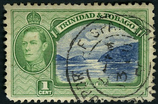 Trindade e Tobago (Colonia britanica) - 1938 - First Boca - 1C