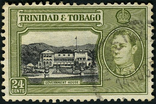 Trindade e Tobago (Colonia britanica) - 1938 - Government House - 24C