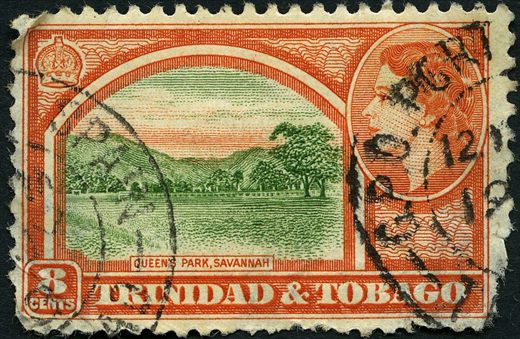 Trindade e Tobago (Colonia britanica) - 1953 - Queens Park Savannah - 8C