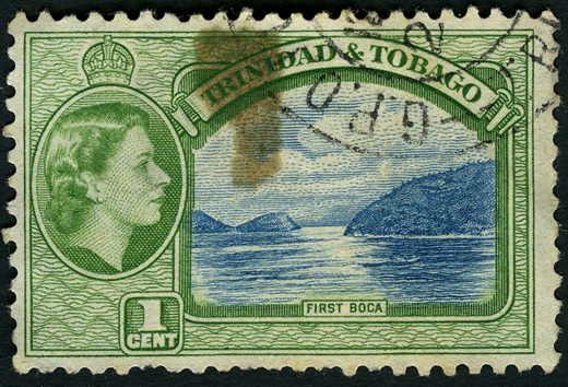 Trindade e Tobago (Colonia britanica) - 1953 - First Boca - 1C