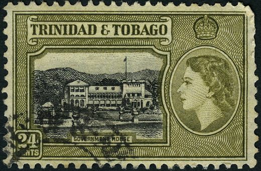 Trindade e Tobago (Colonia britanica) - 1953 - Government House - 24C