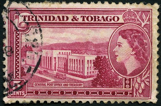 Trindade e Tobago (Colonia britanica) - 1953 - General Post Office and Treasury - 5C