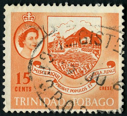 Trindade e Tobago (Colonia britanica) - 1953 - QEII Brasao Colonial - 15C