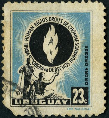 Uruguai - 1959 - Direitos Humanos - 23C
