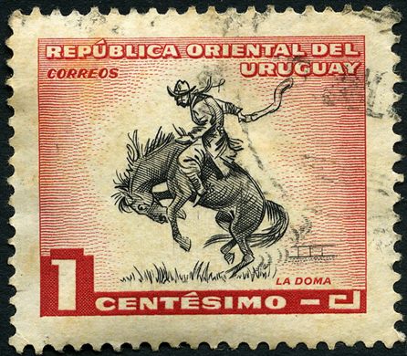 Uruguai - Sem Data - La Doma Gaucho Vermelho - 1C