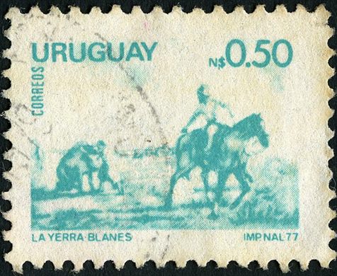 Uruguai - Sem Data - Aves Zorzal - 2C
