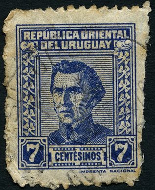 Uruguai - Sem Data - Definitivo Artigas Violeta - 1C