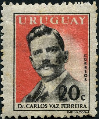 Uruguai - Sem Data - Personajes Carlos Vaz Ferreira Castanho - 10C