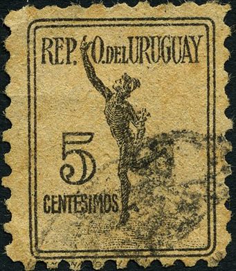 Uruguai - Sem Data - Figura Alegorica - 5C