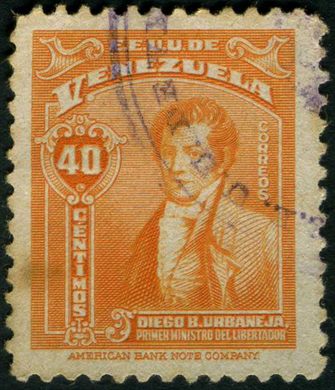 Venezuela (Estados Unidos) - 1948 - Diego B Urbaneja - 40C