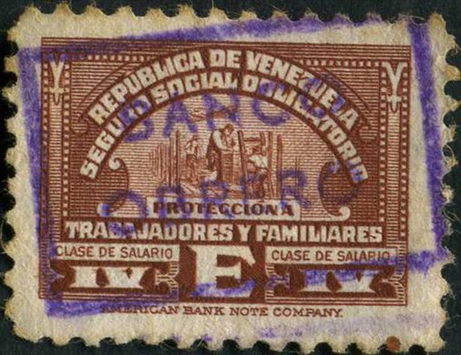 Venezuela (Seguro Social) - Sem Data - Proteccion Trabajadores Familiares - Sem Valor