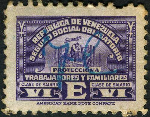 Venezuela (Seguro Social) - Sem Data - Proteccion Trabajadores Familiares - Sem Valor