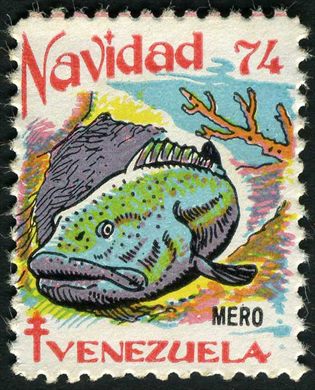 Venezuela (Vinhetas) - 1974 - Vineta Antituberculosis Mero - Sem Valor