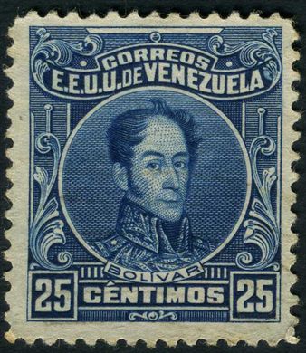 Venezuela - 1915 - Bolivar Definitivos - 25C