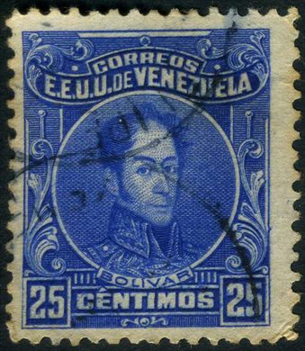 Venezuela - 1915 - Bolivar Definitivos - 25C