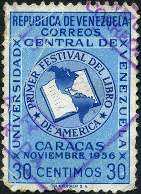 Venezuela - 1956 - Primer Festival del Libro de America Correos - 30C