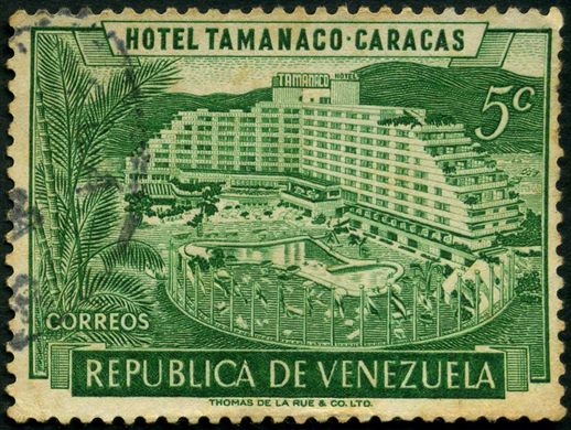 Venezuela - 1957 - Hotel Tamanaco - 5C