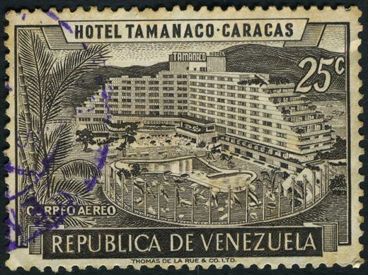Venezuela - 1957 - Hotel Tamanaco Aereo - 25C