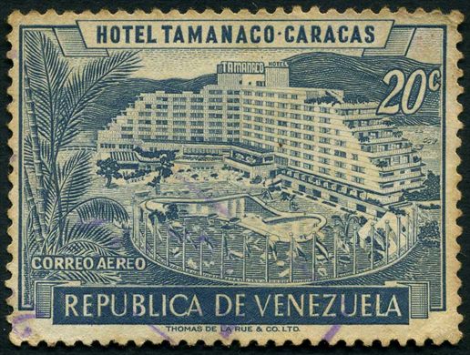 Venezuela - 1957 - Hotel Tamanaco Aereo - 20C