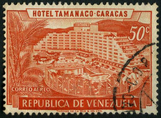 Venezuela - 1957 - Hotel Tamanaco Aereo - 50C