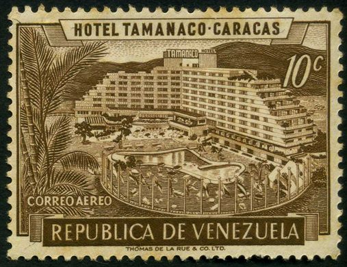 Venezuela - 1957 - Hotel Tamanaco Aereo - 10C