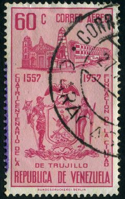 Venezuela - 1957 - Cuatricentenario Trujillo - 60C