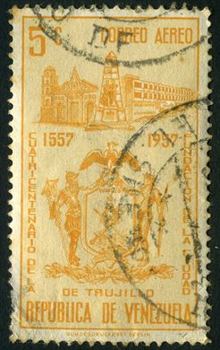Venezuela - 1957 - Cuatricentenario Trujillo - 5C