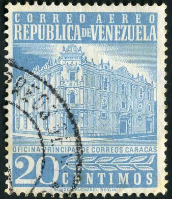 Venezuela - 1958 - Oficina Principal de Correos Caracas Aereo - 10C