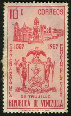 Venezuela - 1958 - Cuatricentenario Trujillo - 1Bs