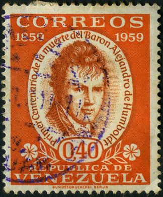 Venezuela - 1959 - Centenario Humboldt - 40C