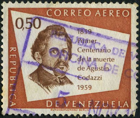 Venezuela - 1960 - Agustin Codazzi - 0.50Bs