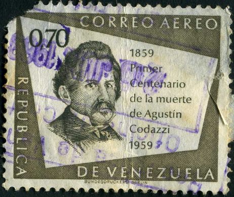 Venezuela - 1960 - Agustin Codazzi - 0.70Bs