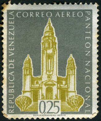 Venezuela - 1960 - Panteon Nacional Aereo - 0.25Bs