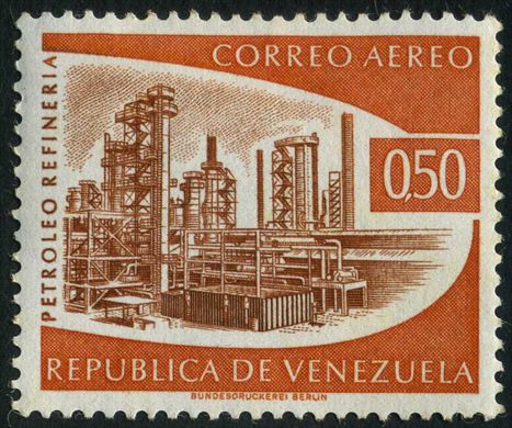 Venezuela - 1960 - Petroleo Refineria - 0.50Bs