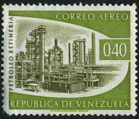 Venezuela - 1960 - Petroleo Refineria - 0.40Bs