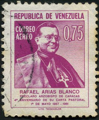 Venezuela - 1961 - Rafael Arias Blanco - 0.75Bs
