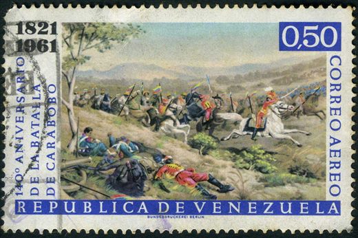 Venezuela - 1961 - Batalla de Carabobo - 0.50Bs