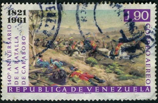 Venezuela - 1961 - Batalla de Carabobo - 1.90Bs