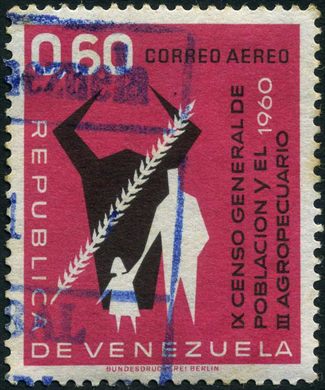 Venezuela - 1961 - IX Censo de Poblacion y III Agropecuario - 0.60Bs
