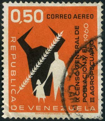 Venezuela - 1961 - IX Censo de Poblacion y III Agropecuario - 0.50Bs