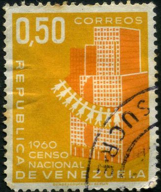 Venezuela - 1961 - Censo Nacional de Venezuela - 0.50Bs