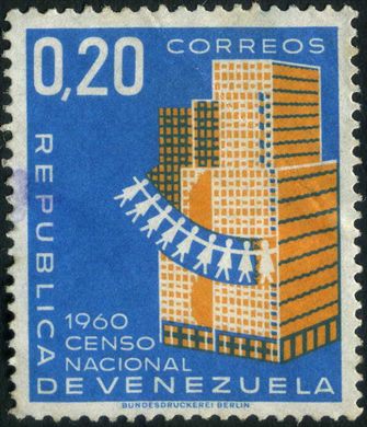 Venezuela - 1961 - Censo Nacional de Venezuela - 0.20Bs