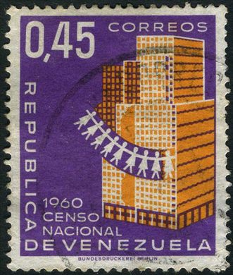 Venezuela - 1961 - Censo Nacional de Venezuela - 0.45Bs