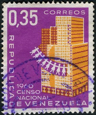 Venezuela - 1961 - Censo Nacional de Venezuela - 0.35Bs