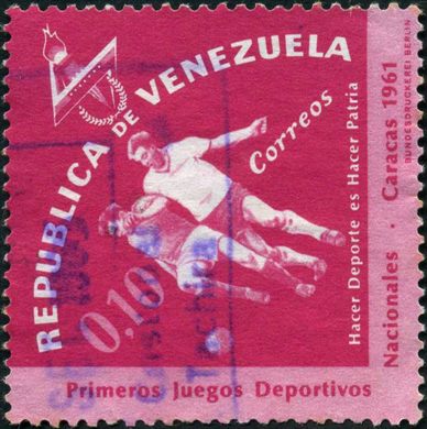 Venezuela - 1961 - Primeros Juegos Deportivos Nacionales - Boxeo - 0.10Bs