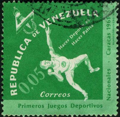 Venezuela - 1961 - Primeros Juegos Deportivos Nacionales - Atletismo - 0.05Bs