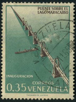 Venezuela - 1962 - Puente Lago Maracaibo - 0.35Bs