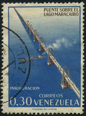 Venezuela - 1962 - Puente Lago Maracaibo - 0.30Bs