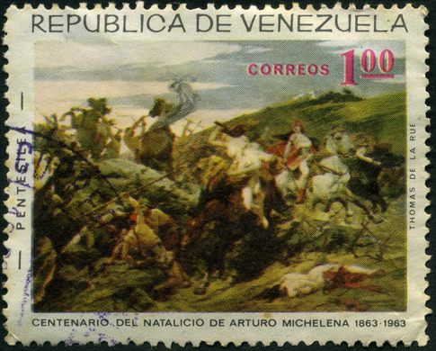Venezuela - 1963 - Centenario Arturo Michelena - Pentesilea - 1Bs