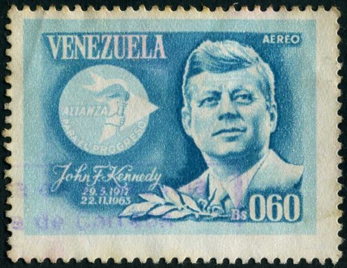 Venezuela - 1964 - John F Kennedy Alianza para el Progreso Aereo - 0.60Bs